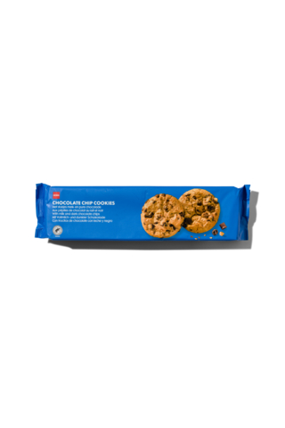 avertissement de sécurité : chocolate chip cookies HEMA avec date limite de consommation 12-09-2024